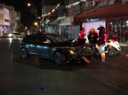  بالصور: فجر اليوم - اصابة خطرة لراكب دراجة نارية بحادث طرق مروّع في يافا